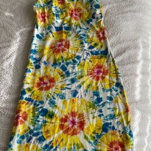 Tie Dye tube dress